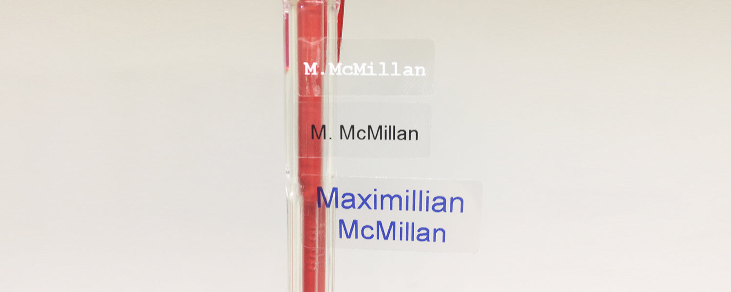 Transparent Name Labels