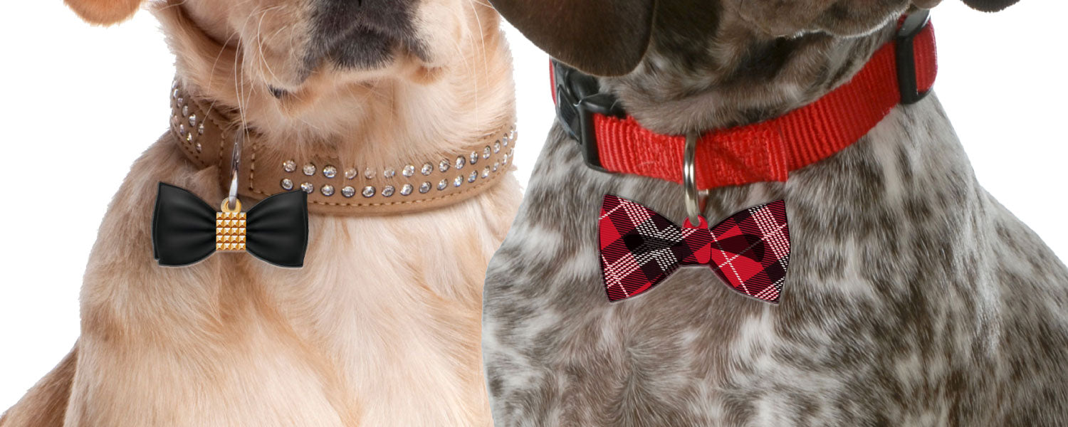 Bowtie Pet ID Tags