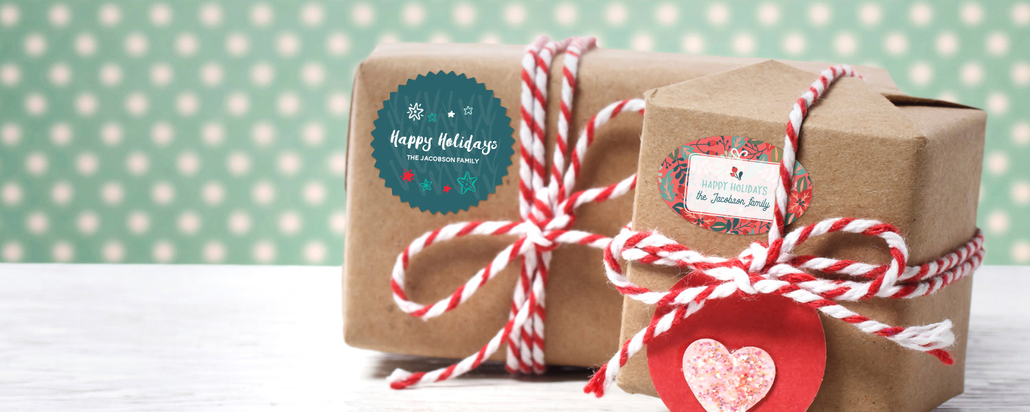 Gift stickers