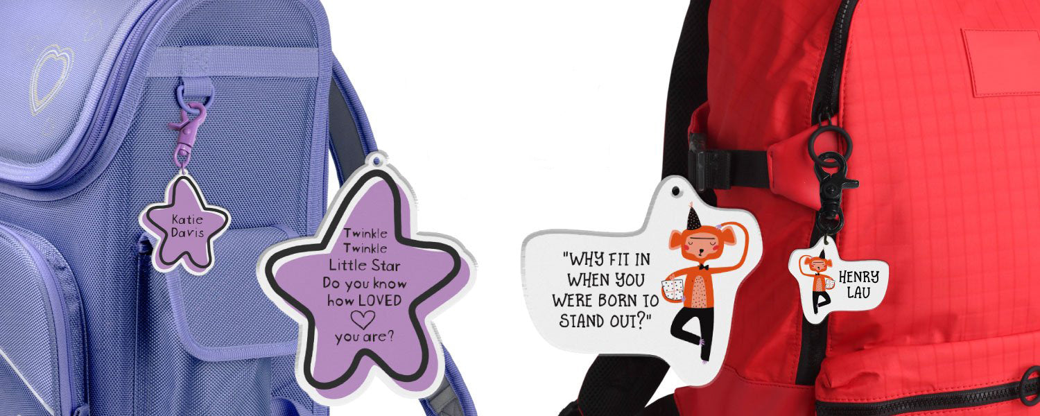 Inspiring-Quote Bag Tags