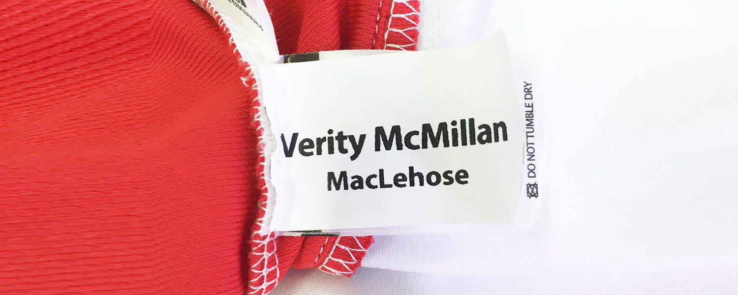 Non-woven sewing name tags