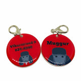 Dark Grey Standard Poodle | Best in Breed Bashtags | Personalized Dog Tags by Blank Sheet