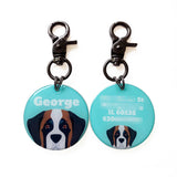 Saint Bernard | Best In Breed Bashtags | Personalized Dog Tags by Blank Sheet