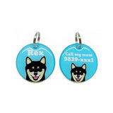 Black Shibainu | Best in Breed Bashtags | Personalized Dog Tags by Blank Sheet