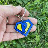 Superhero Emblem SuperPet ID Tag