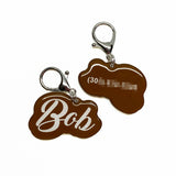 Love Script - Typography Pet ID Tag