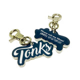 Love Script - Typography Pet ID Tag
