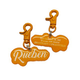Love Script - Typography Pet ID Tag