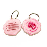 Rose - Blooms & Blossoms Pet ID Tag