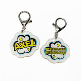 Speech Bubble Superhero Pet ID Tag