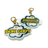 Speech Bubble Superhero Pet ID Tag