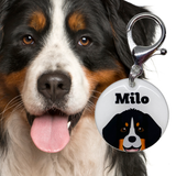 Bernese Mountain Dog | Best In Breed Bashtags | Personalized Dog Tags by Blank Sheet