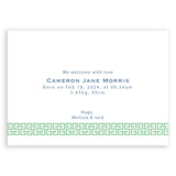 Double Dragons Lattice Birth Announcements