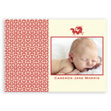 Lattice Board Dragon | Birth Announcements by Blank Sheet
