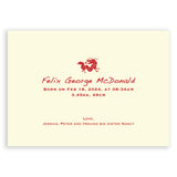 Year of the Dragon Baby | Birth Announcements by Blank Sheet