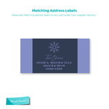 Minimalist Snowflake | Holiday Cards and Christmas Cards by Blank Sheet