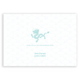 Oriental Dragon | Birth Announcements by Blank Sheet