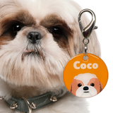 Shihtzu | Best In Breed Bashtags | Personalized Dog Tags by Blank Sheet