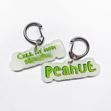 3D Handwriting | Personalized Pet ID Tags For Dogs & Cats | Blank Sheet