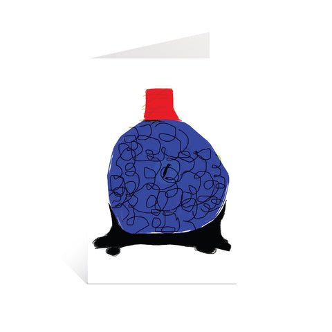 Adriel Tan Glass Pot with Stand Penguin Brand THS PMS