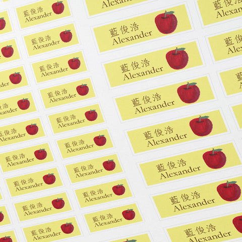 Classic name labels