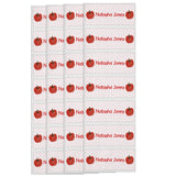 Fabric iron-on name labels 