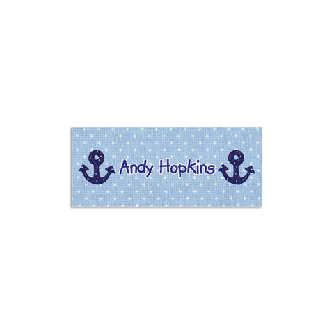 Fabric iron-on name labels 