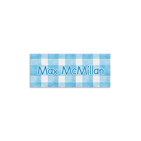 Fabric iron-on name labels 