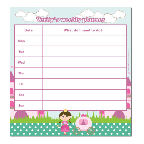 Chore Chart Princess