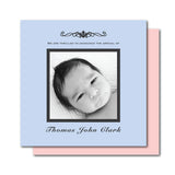 Classic Symbol Birth Announcements