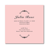 Classic Symbol Birth Announcements