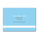 Cute Sticker Birth Announcements