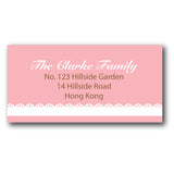 Cute Sticker Birth Announcements