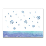 Blue card back(bi-fold)