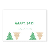 Maple card inside (bi-fold) or back (flat)
