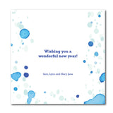 Card inside (bi-fold) or back (flat)