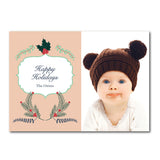 Natural card inside (bi-fold) or back (flat)