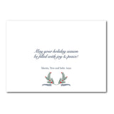 Card inside (bi-fold) or back (flat)