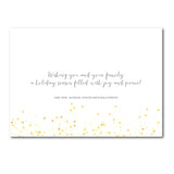 Grey card inside (bi-fold) or back (flat)