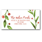 White address labels