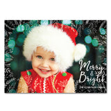 Black & white card front
