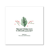 Green card inside (bi-fold) or back (flat)