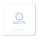 Winter Wreath (Blue)
