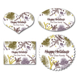 Festive Conifers (Olive)