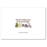 Festive Conifers (Olive)