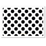 Black, White & Gold (Polka)