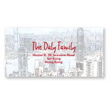 Hong Kong Unwrapped | Address Labels | Holiday Cards by Blank Sheet