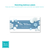 Snowy Holiday | Address Labels | Holiday Cards by Blank Sheet