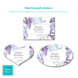 Winter Pine | Gift Stickers | Holiday Cards by Blank Sheet