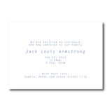 Hong Kong Baby Birth Announcements
